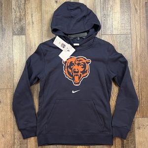 Nike NFL Football Youth Chicago Bears Circuit Logo Essential Pullover Hoodie XL